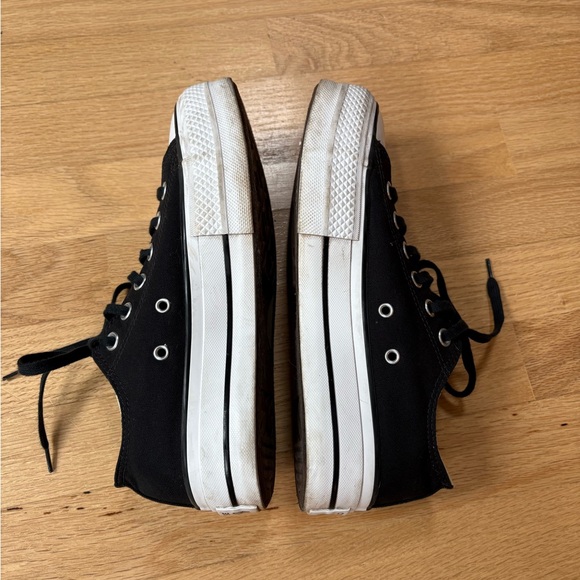 Converse Chuck Taylor All Star Lift Platform Canvas Sneakers Size 7.5 - Picture 4 of 7
